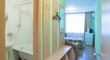 Фото номера Двухместный номер с 2 отдельными кроватями Гостиница Crystal Hotel г. Богородицк 3
